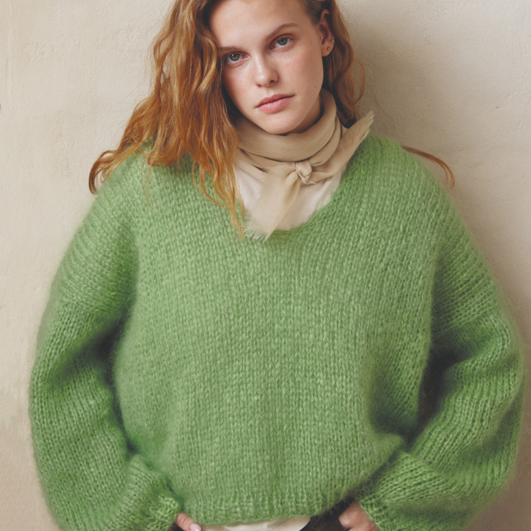 Garn - Strikkeoppskrift liten