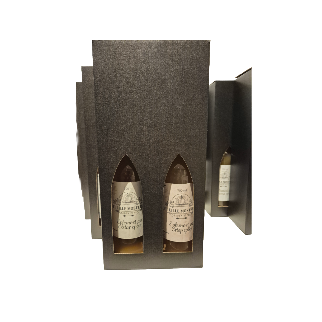 Eplemost - Gavepakning 2 stk flasker 700 ml